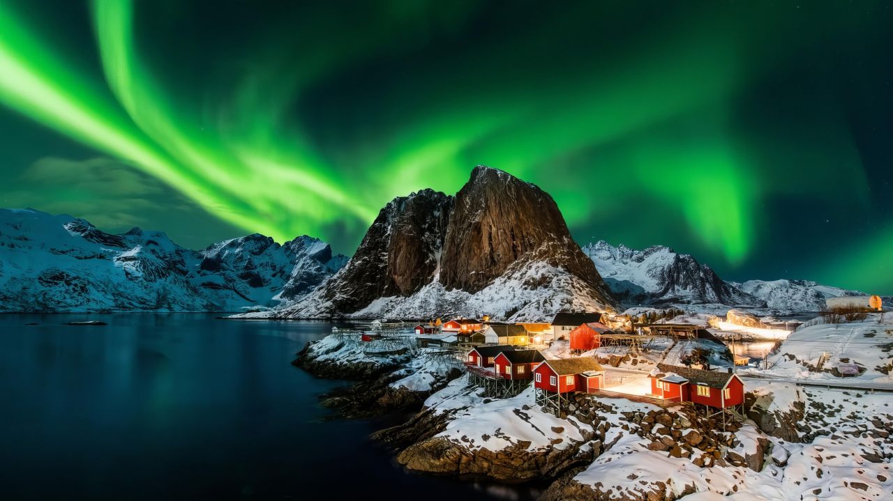The Northern Lights: A Glimpse into the Cosmic Dance of Divine Effulgent Beings