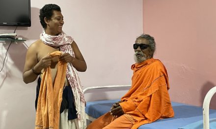 Update on Eye Operations for 102 Year Old Sadhu Brahma Chaitanya Das